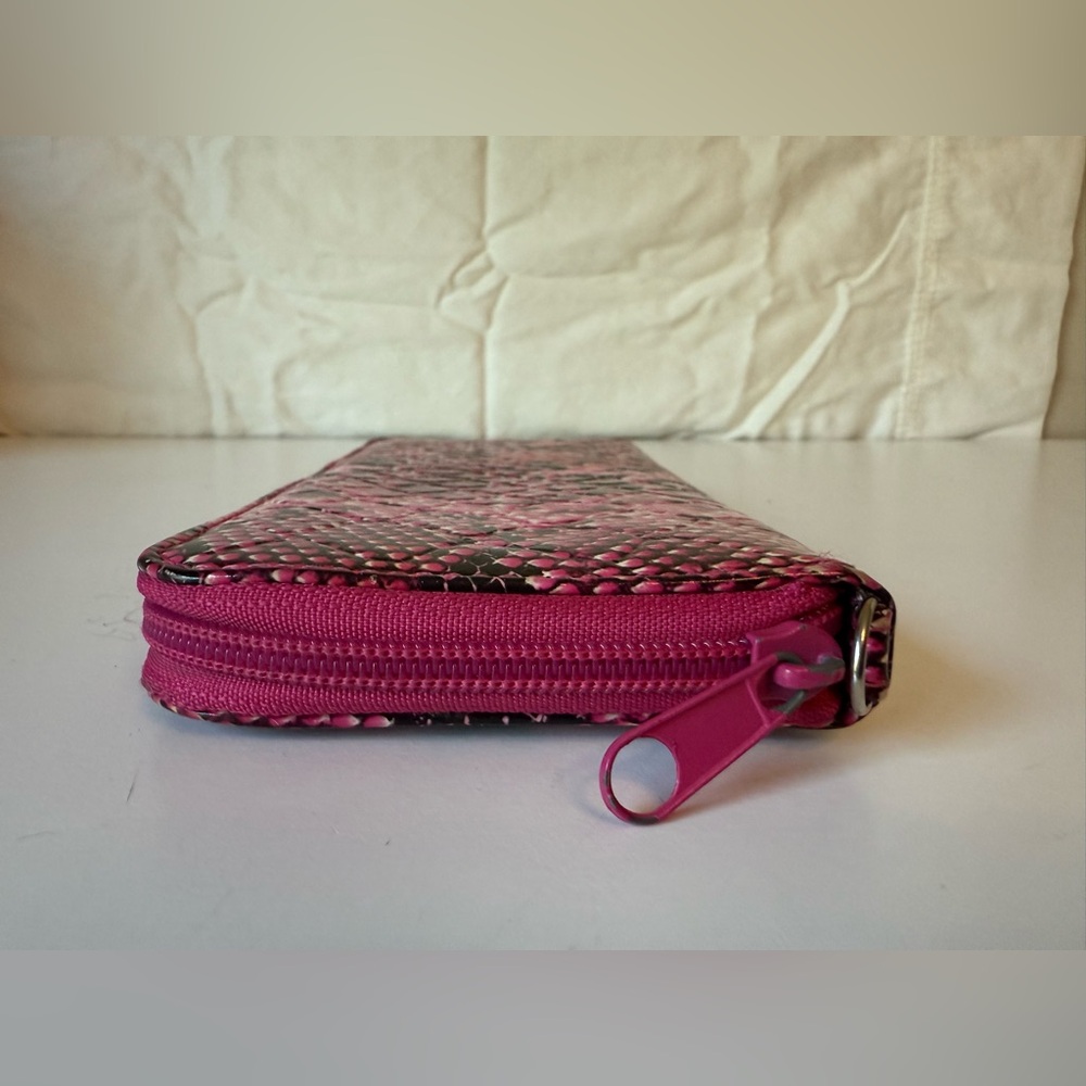 Pink Python Wallet / Wristlet - Picture 5 of 5